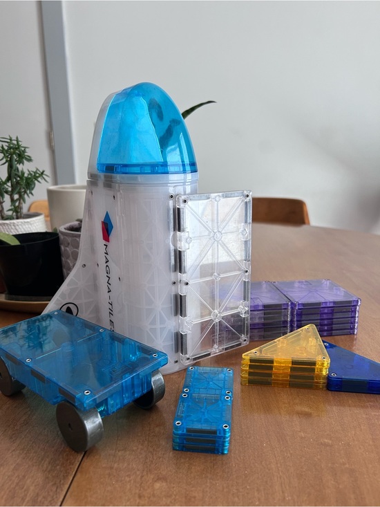 Magna-Tiles Other - Space Magna-Tiles Rocket Builder Set